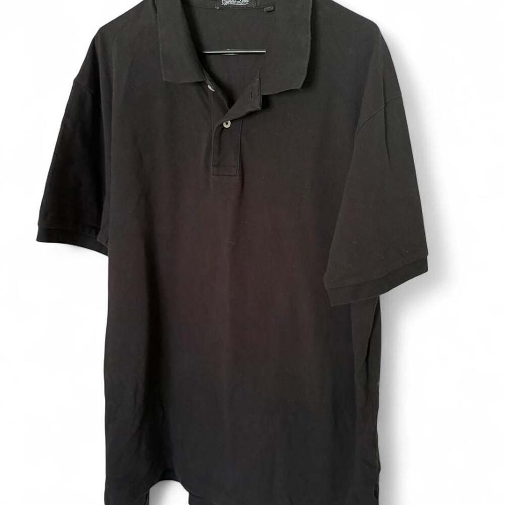 Cypress Links Black Short Sleeve Polo Shirt